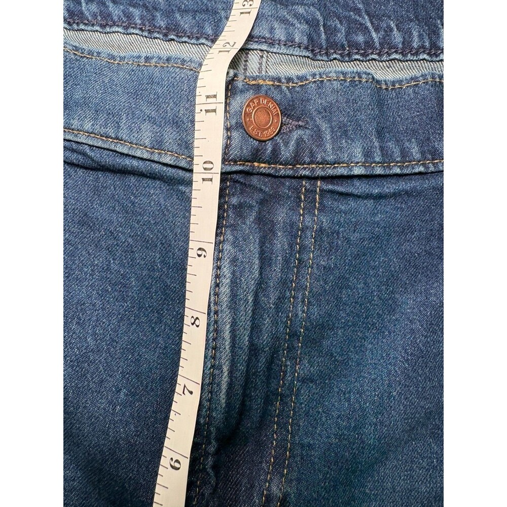 Gap 90s Loose Cargo Jeans Womens 32/14 Short Mid Rise Wide Leg Y2K Denim - Picture 11 of 14